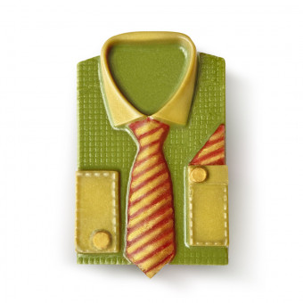 Рубашка с галстуком форма пластиковая
