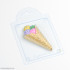 Мороженое в рожке форма пластиковая