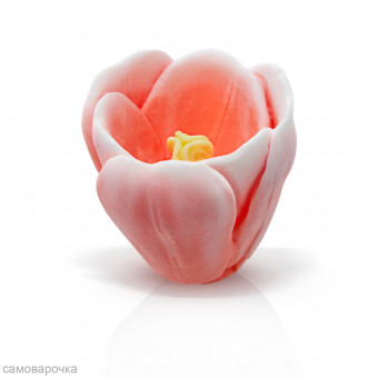 Цветок тюльпана силиконовая форма 3D*