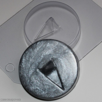 Кнопка, форма для мыла пластиковая