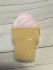 Мороженое - Мягкое в стаканчике, форма для мыла пластиковая