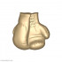 Боксерские перчатки Форма пластиковая