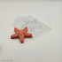 Морская звезда 2.0 форма пластиковая