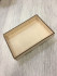 Ящик прямоугольный малый деревянный 16*11*3см