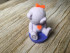 Мишка с сердечком на подставке Форма силиконовая 3D*