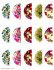 Цветы водорастворимая бумага с картинкой подборка №43