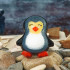 Пингвинёнок, форма для мыла пластиковая