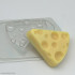 Сыр треугольный, форма для мыла пластиковая