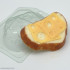 Хлеб белый с сыром пластиковая форма для мыла