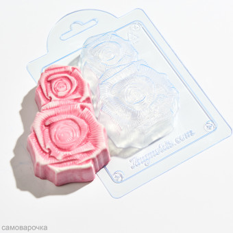 Восьмерка из роз форма пластиковая