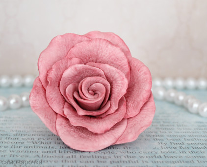 Роза Триумф силиконовая форма 3D для мыла